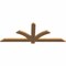 Ekena Millwork Redmond Smooth Timber Gable Bracket, Western Red Cedar, 60"W x 22"H x 1 1/2"D x 3 1/2"F, 9/12 Pitch GBW060X22X0204RED00SWR - alternate 2